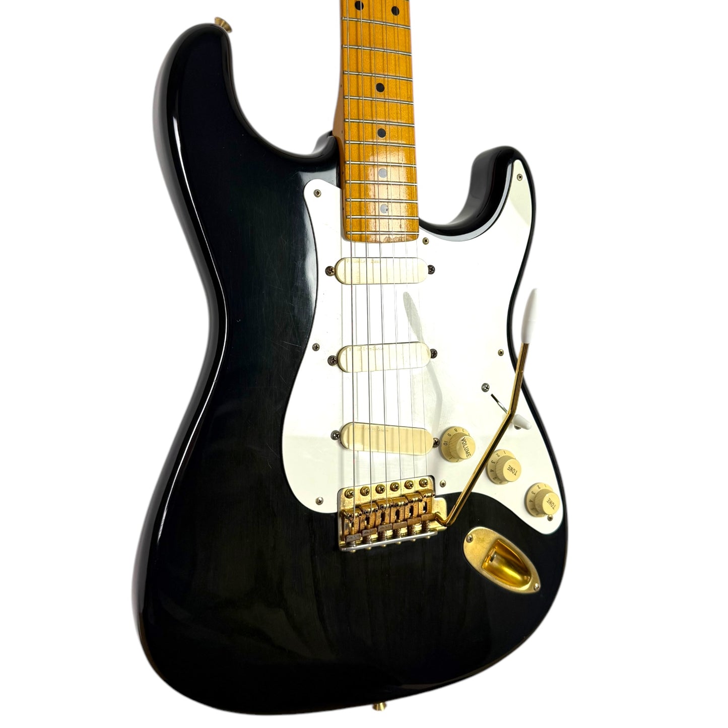 Fender Japan ST54-950LS ’54 Reissue Stratocaster 1989 - Custom Order - Seetrough Black