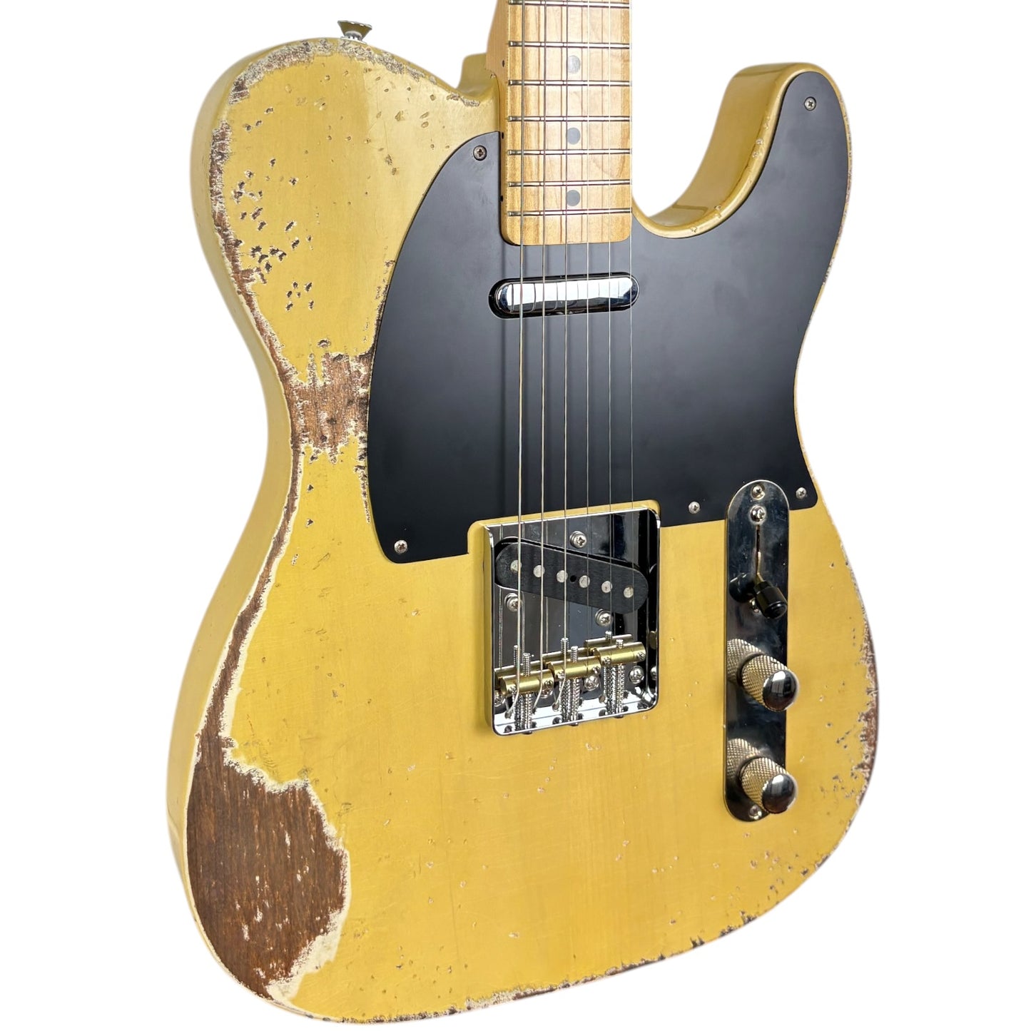 Fender MJT 50s Reissue Telecaster - Butterscotch Blonde - Heavy Relic