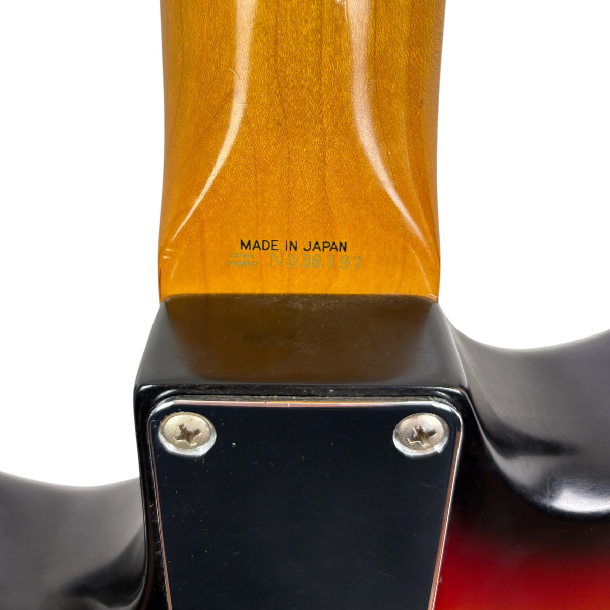 Fender Japan 62 Reissue Stratocaster 1993-1994 – saténový sunburst – MOD