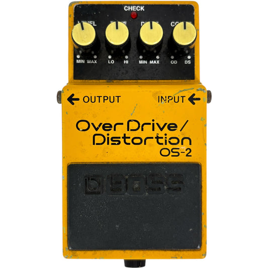 Boss OS-2 Over Drive/Distortion Effektpedal - Taiwan