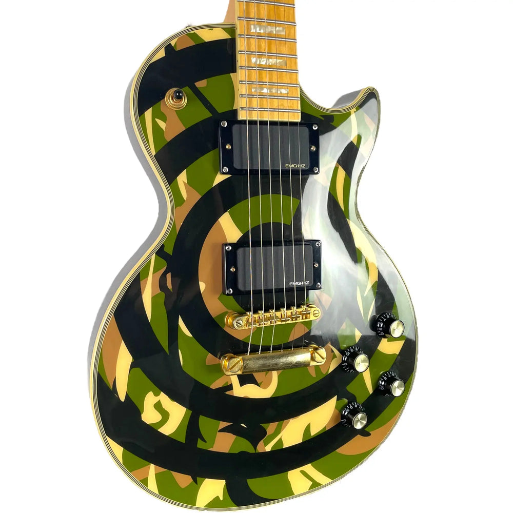 Epiphone Les Paul Custom 2005 - Zakk Wylde Camouflage - Pat´s Guitars