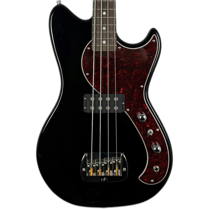 G&L Tribute Series Fallout Short Scale Bass 2022 - Black - Pat´s Guitars