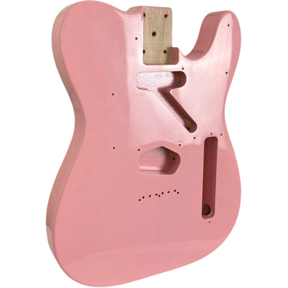 Tělo kytary Telecaster – růžové