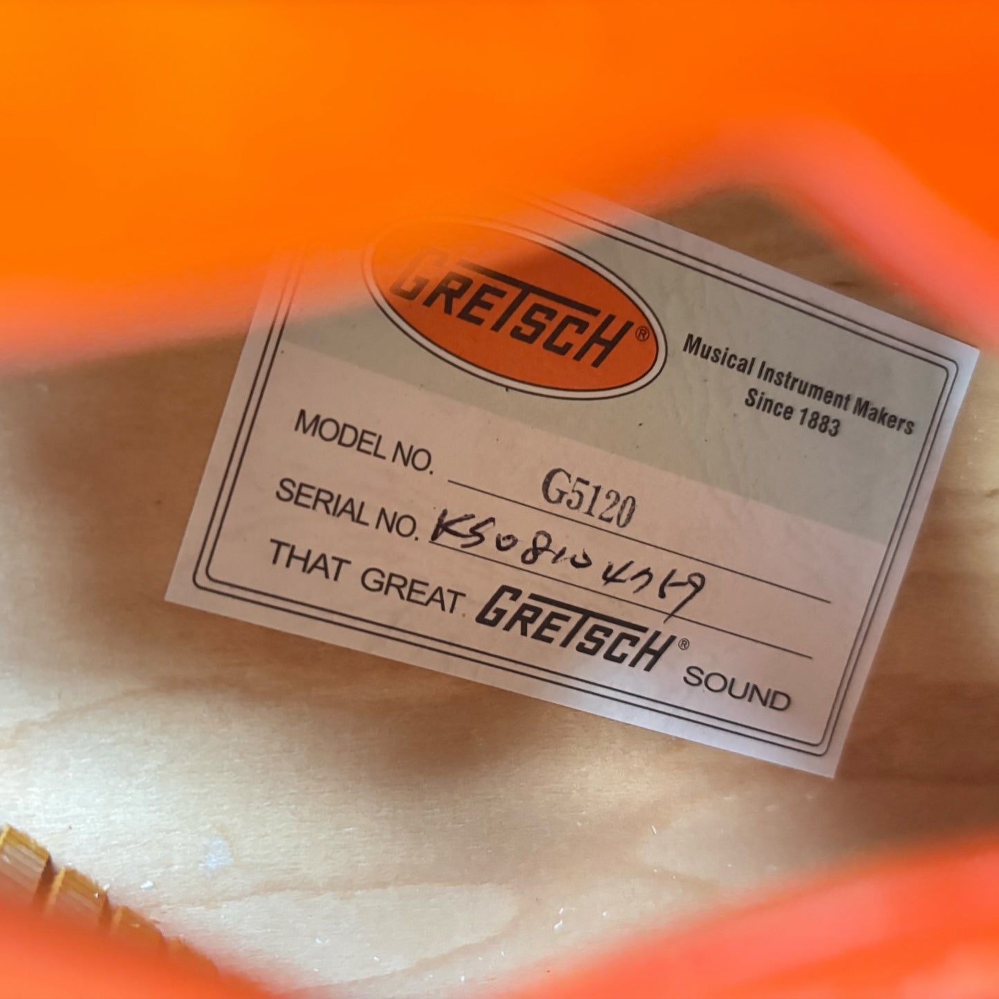 Gretsch G5120 Electromatic 125th Anniversary 2008 - Orange