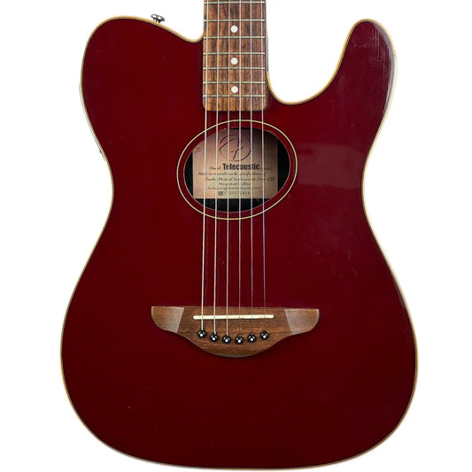 Fender Telecoustic Red Fender