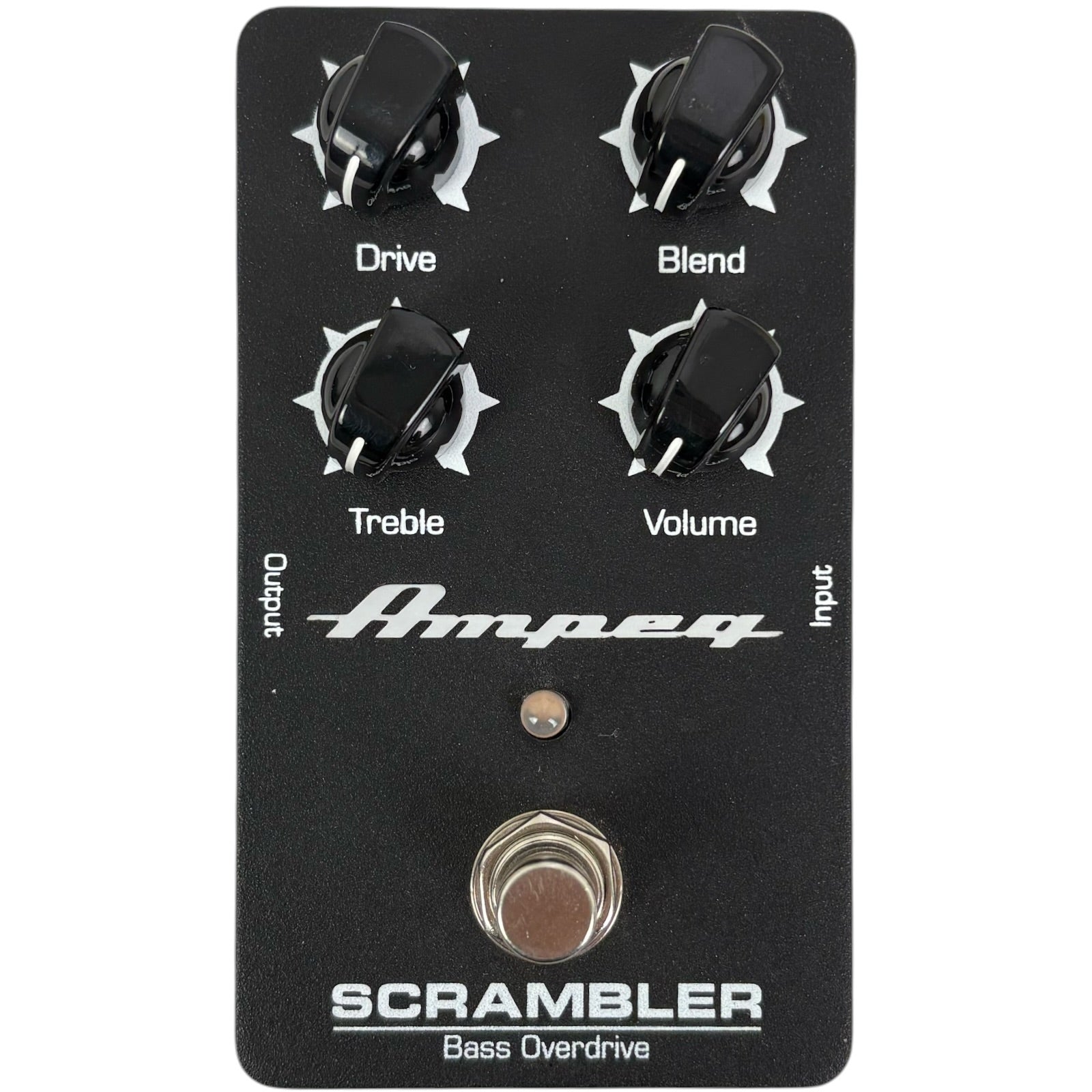 Ampeg Scrambler ベース・オーバードライブ・エフェクターペダル – Pat