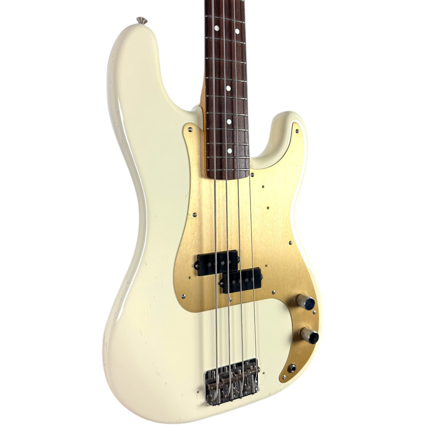 Squier Precision Bass JV 1984 - Olympic White
