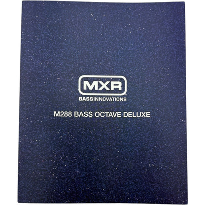 MXR M288 Bass Octave Deluxe - Effect Pedal