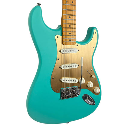 Squier by Fender 40. évfordulós Stratocaster 2022 - Szatén Tengeri Zöld