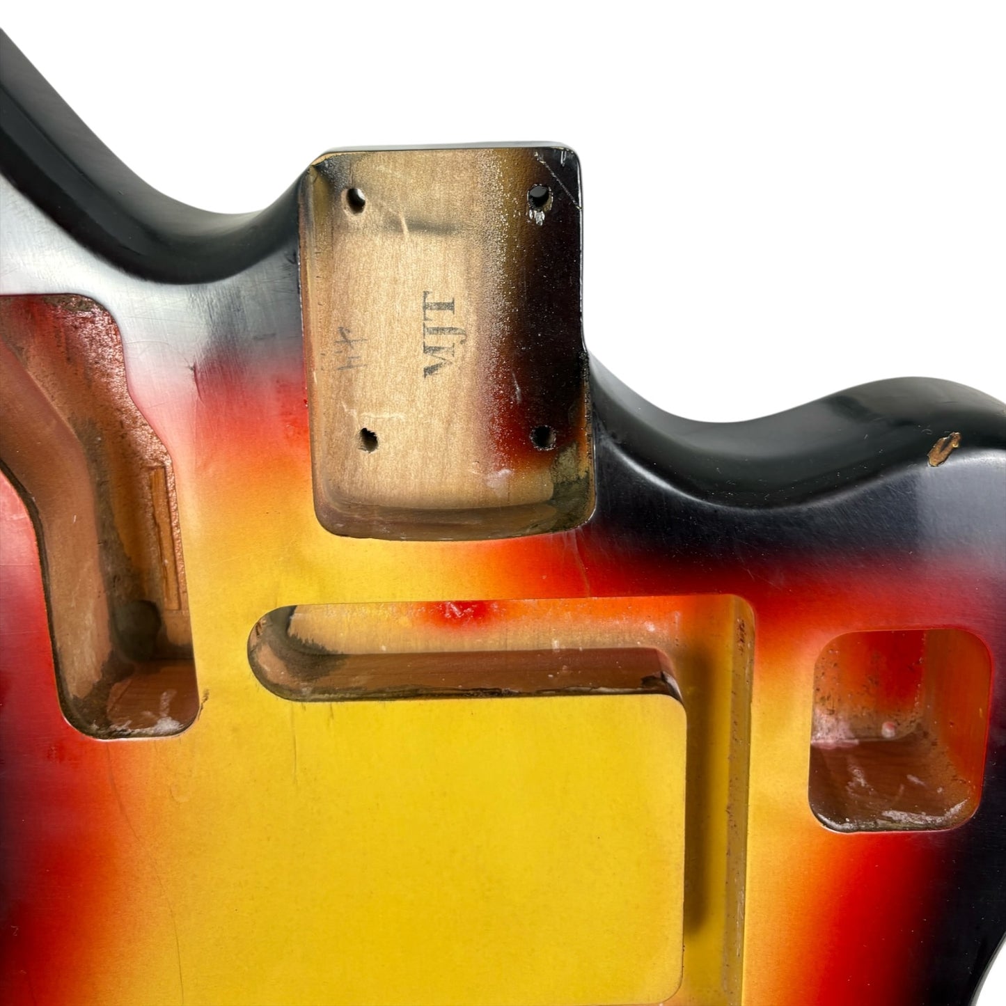 MJT Aged Relic Nitro Jaguar Body - Sunburst