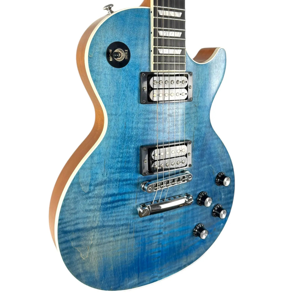 Gibson Les Paul Signature Player Plus 2018 - Satin Ocean Blue - Pat´s Guitars