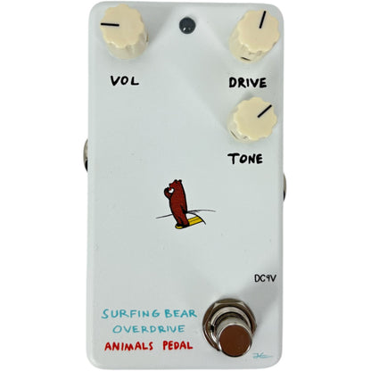 Zvířata Pedal Surfing Bear Overdrive efektový pedál