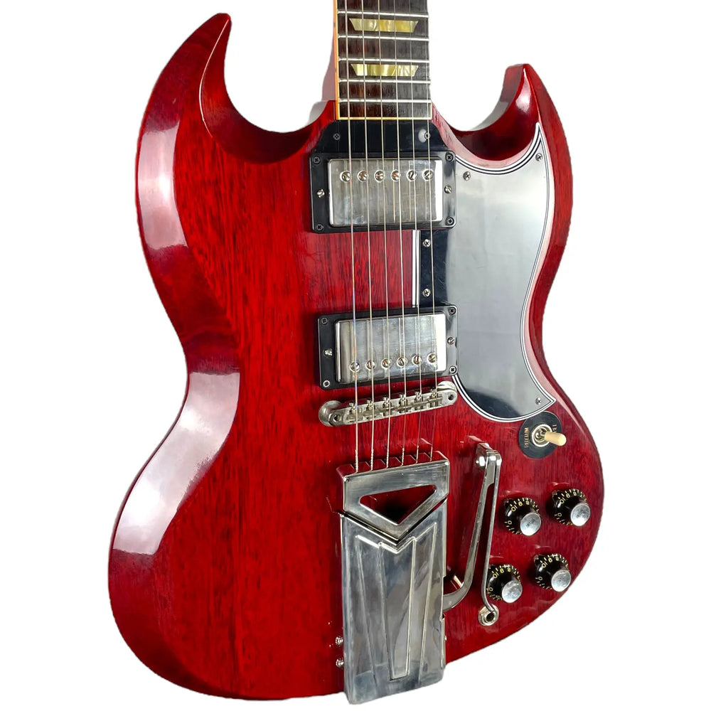 Gibson SG Custom Shop 60th Anniversary 1961 SG Standard 2021 - Cherry Red - Pat´s Guitars