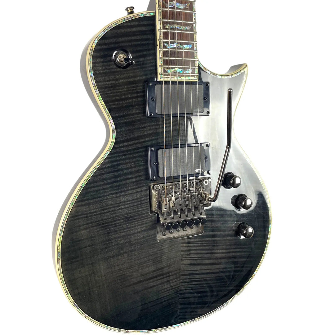 ESP LTD EC-1000FR 2011 - See Thru Black - Pat´s Guitars