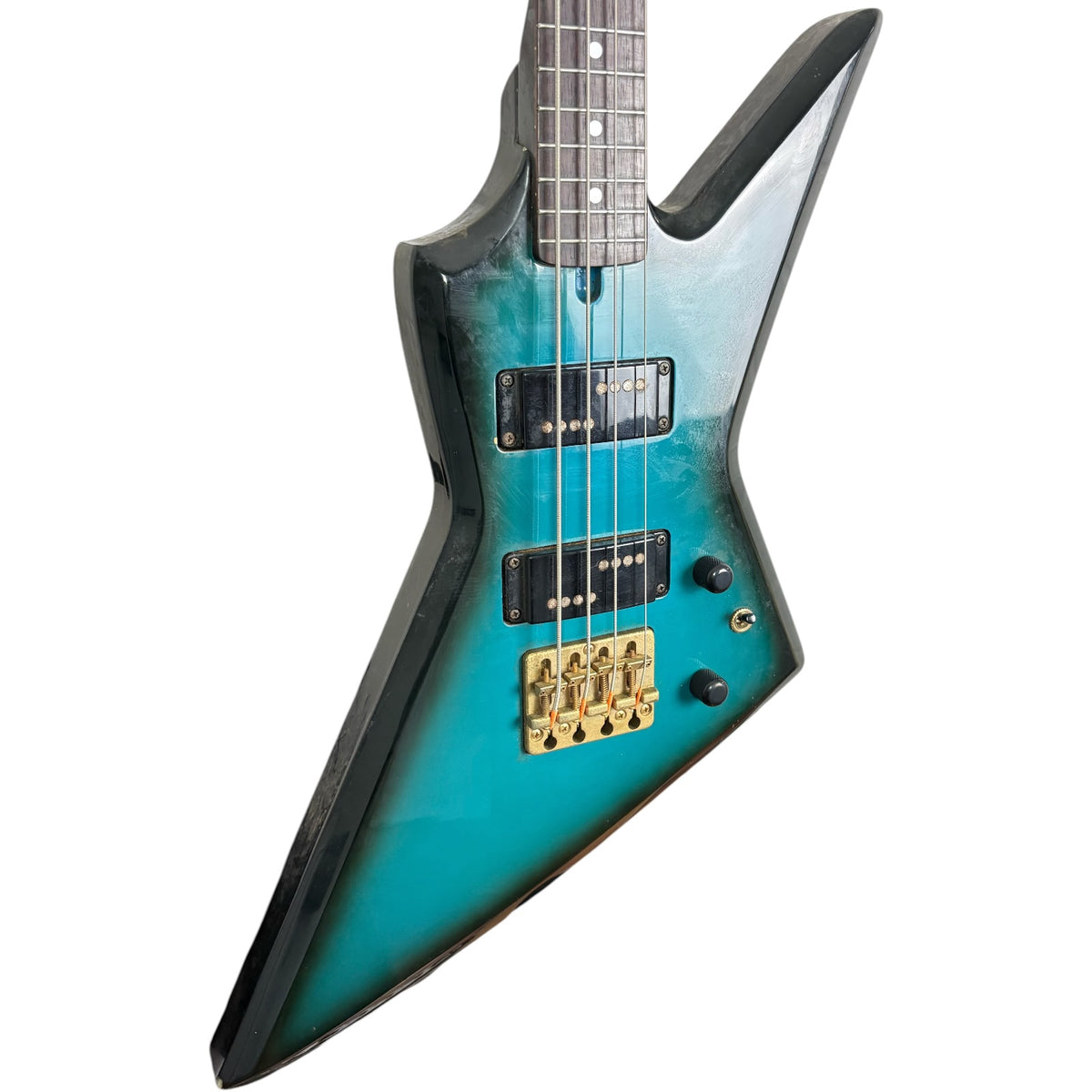 AriaProII Japan ZZB Explorer Deluxe Bass 1984 - Blue Burst