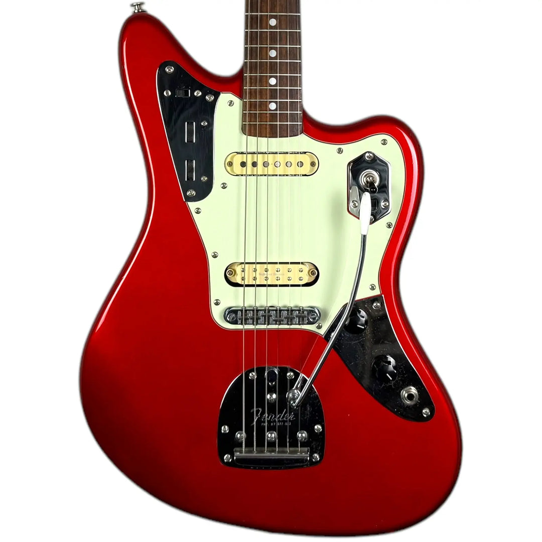 Fender Japan JG66-85 ‘66 Reissue Jaguar 1999-2002 - Candy Apple Red - Pat´s Guitars