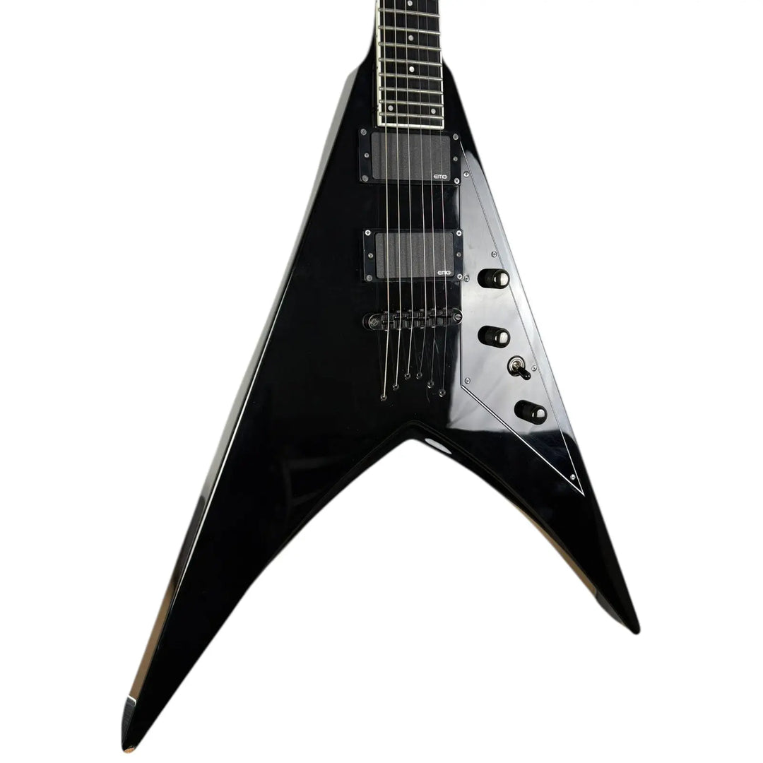 ESP E-II V-II STD Flying V 2016 - Black - Pat´s Guitars