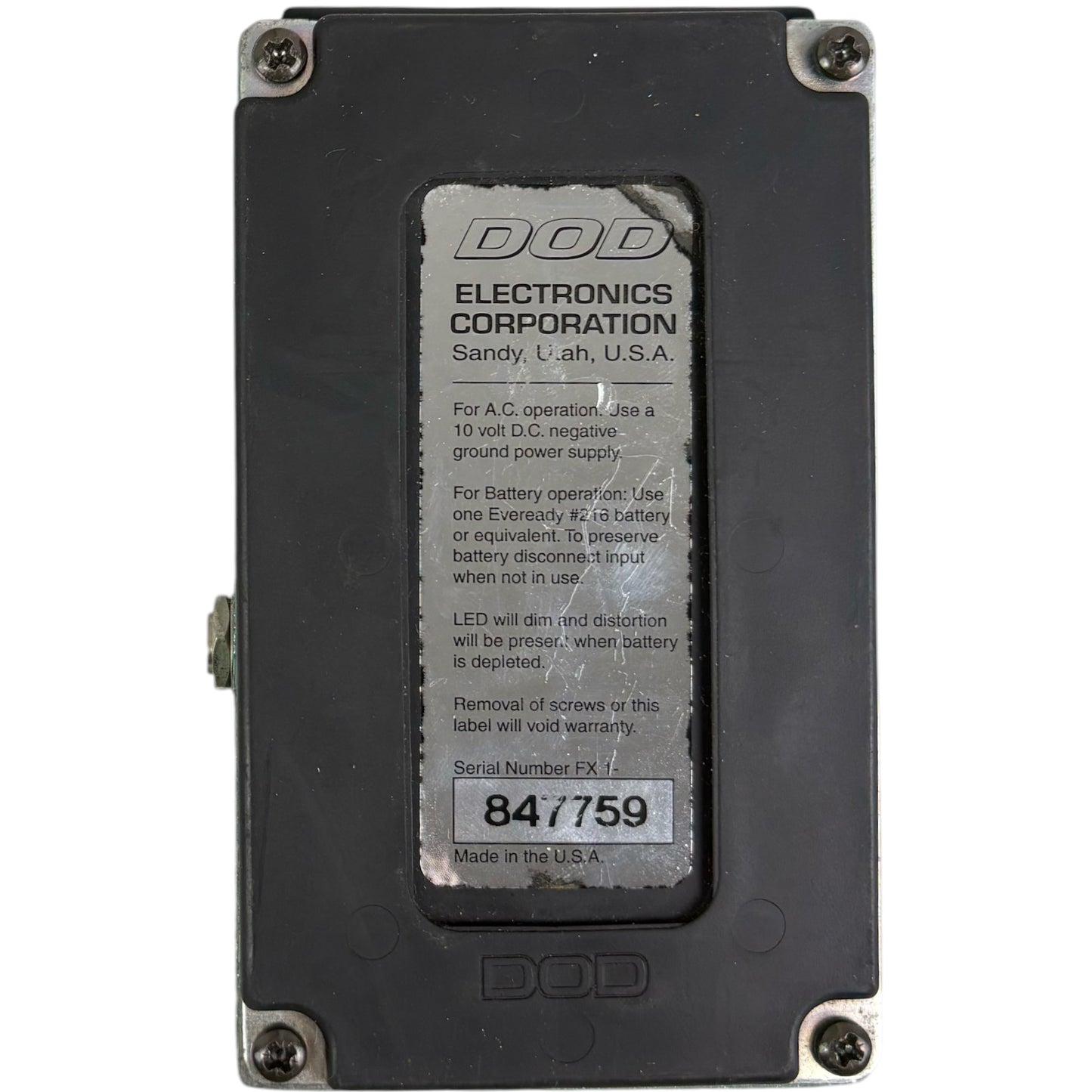 DOD FX25 Envelope Filter Effektpedal - USA
