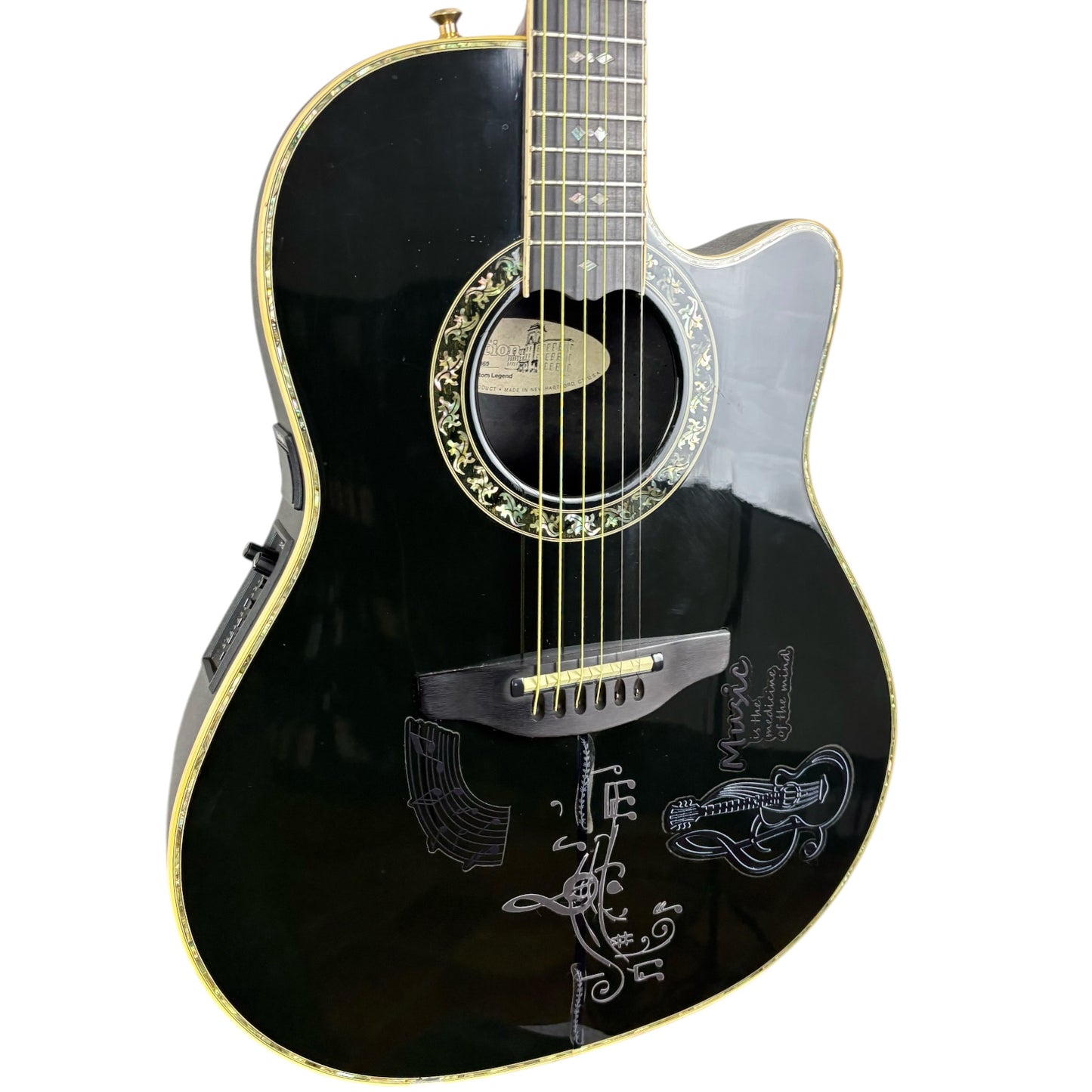 Ovation 1869 Custom Legend 2001 - Black