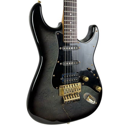 Fender Japan STR-80R Stratocaster 1986-1987 - Black Burst - Vintage