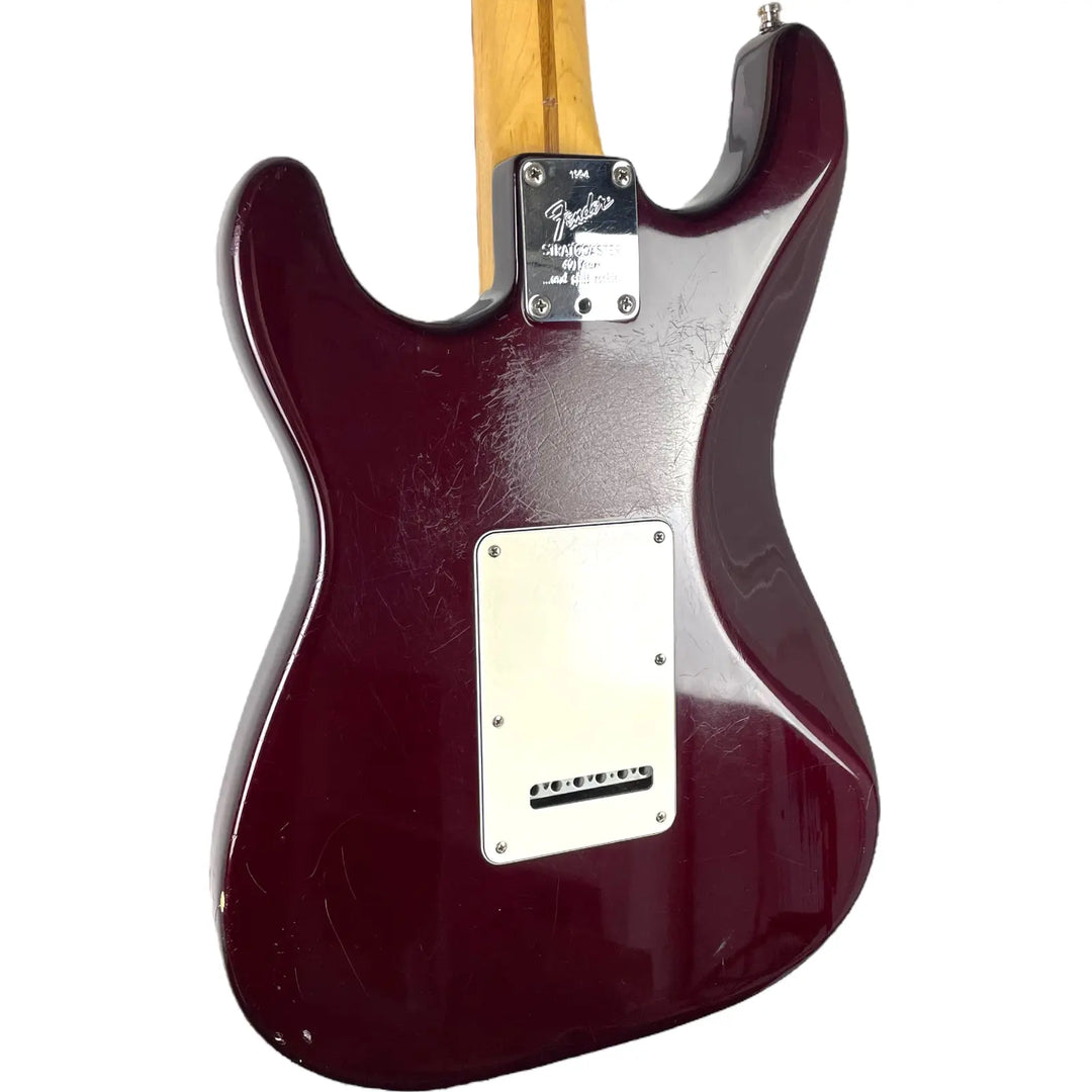 Fender American Standard Stratocaster 40th Anniversary 1993 - Wine Red - Pat´s Guitars