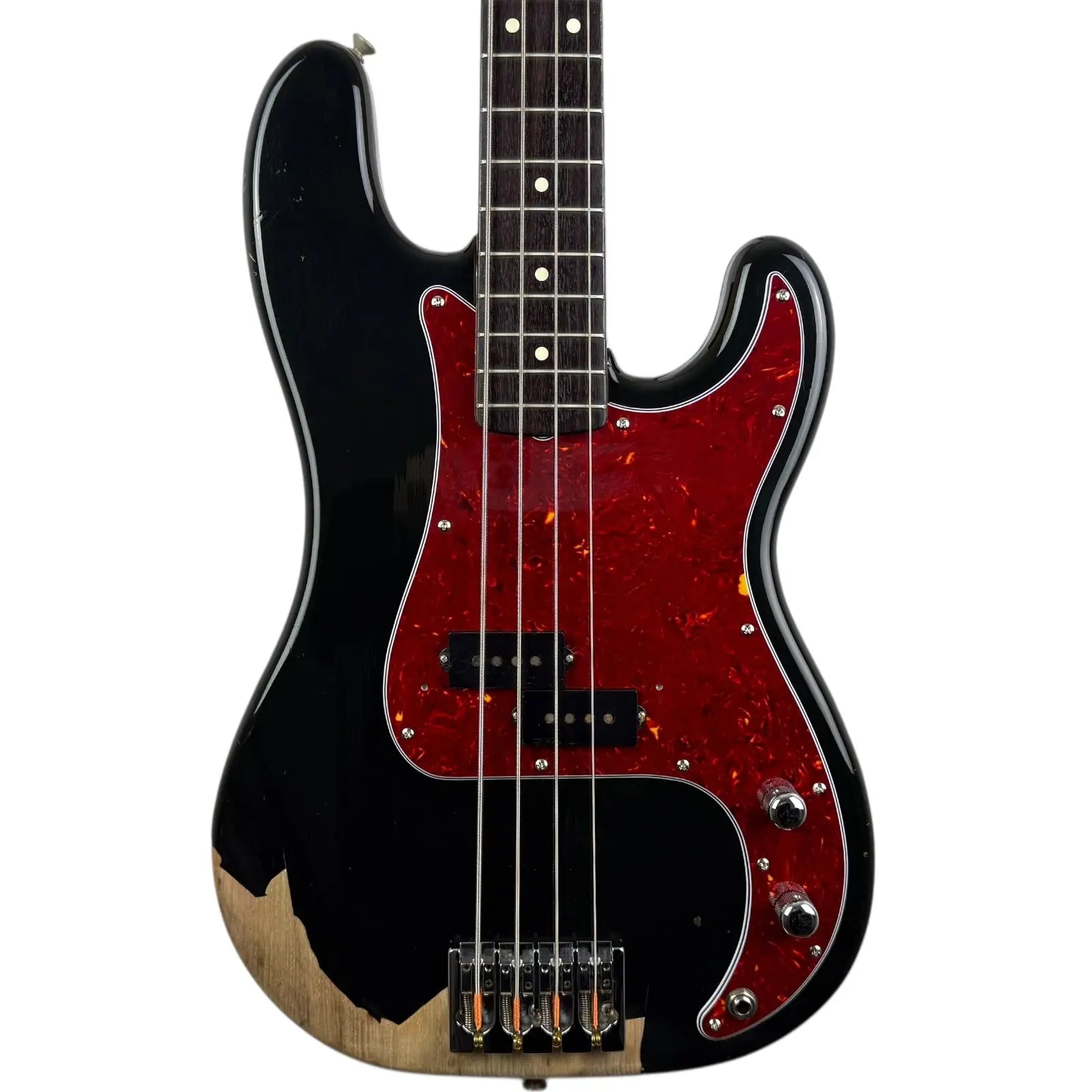 Fender Japan PB62-75 JV Precision Bass 1982 - Black - Pat's