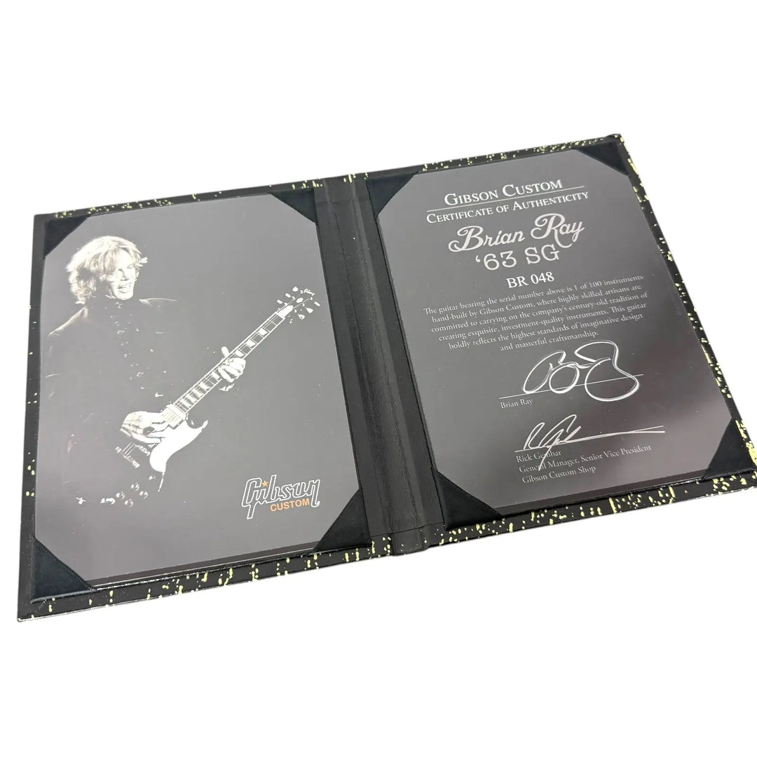 Gibson SG Custom ‘63 Brian Ray 2015 - Silver Fox - 1 of 100 - Pat´s Guitars