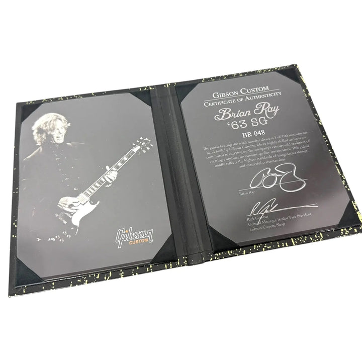 Gibson SG Custom ‘63 Brian Ray 2015 - Silver Fox - 1 of 100 - Pat´s Guitars
