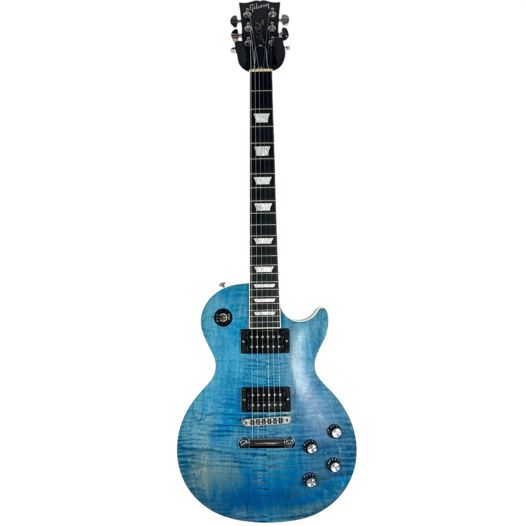 Gibson Les Paul Signature Player Plus 2018 - Satin Ocean Blue - Pat´s Guitars