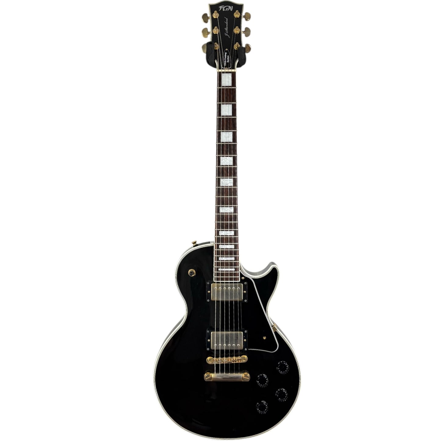 FGN Fujigen Les Paul Custom J-Standard 2012 - Ebenové dřevo