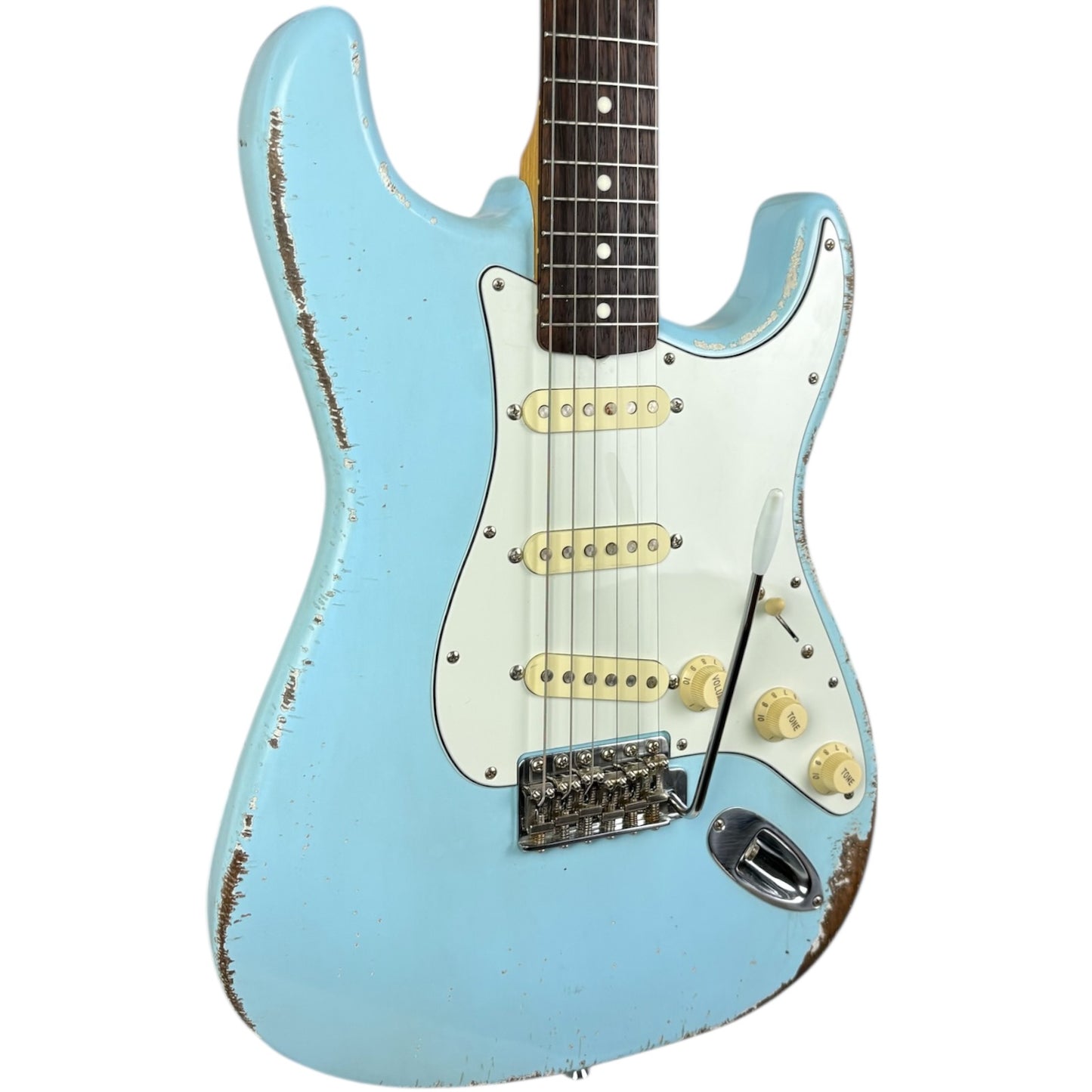 Fender MJT 62 Réédition Stratocaster - Bleu Sonique - Heavy Relic