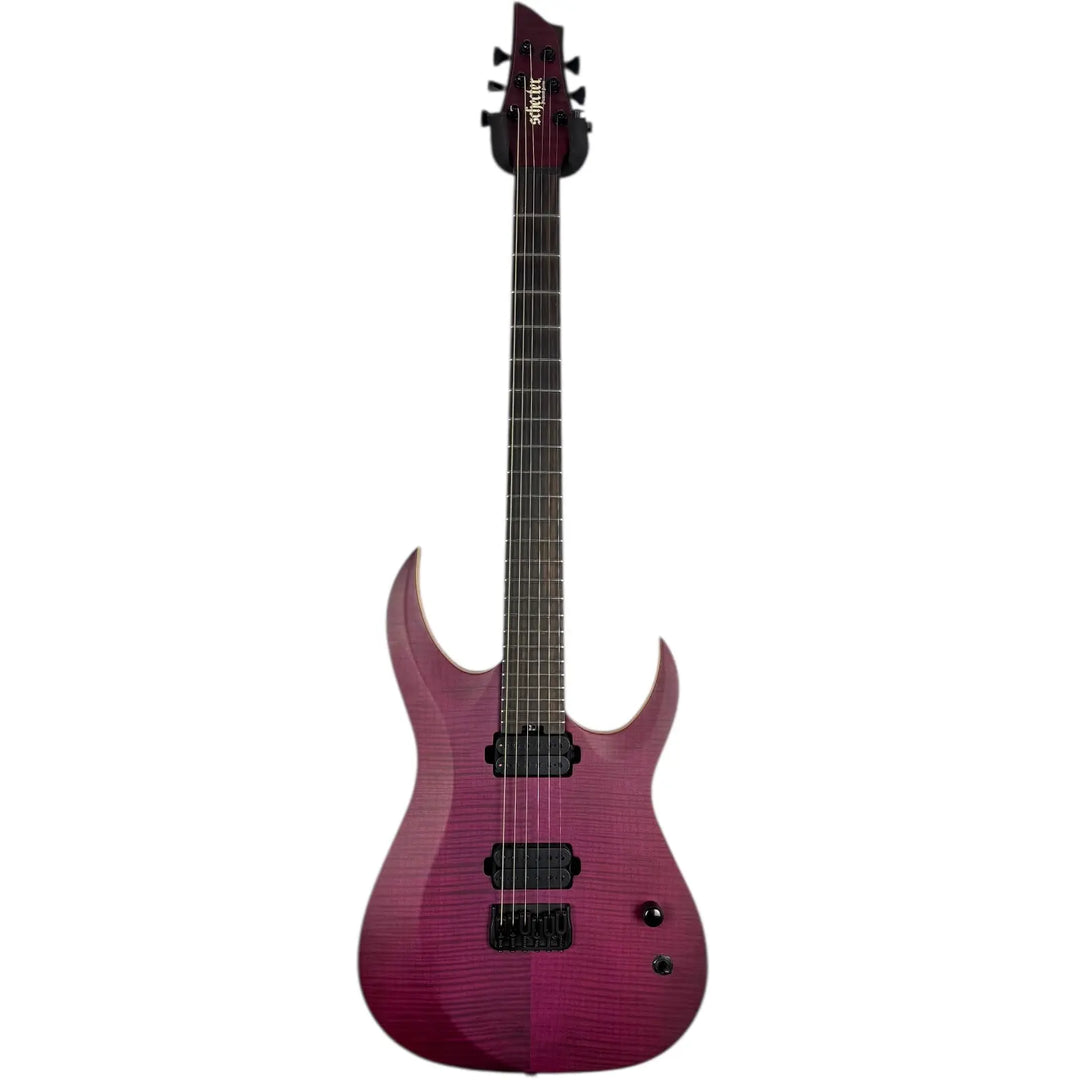 Schecter John Browne TAO-6 2022 - Satin Trans Purple Schecter