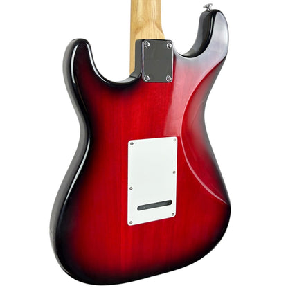 Faber FA130S-CHM-SSS Stratocaster – Dark Cherry Sunburst