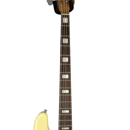 Faber JBC VWR Jazz Bass - Alb Vintage