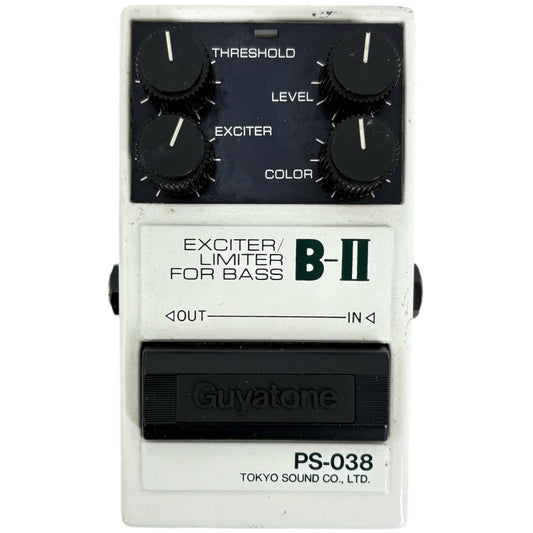 Guyatone PS-038 Bass Exciter/Limiter B-II Effect Pedal 1987 - Vintage Japan