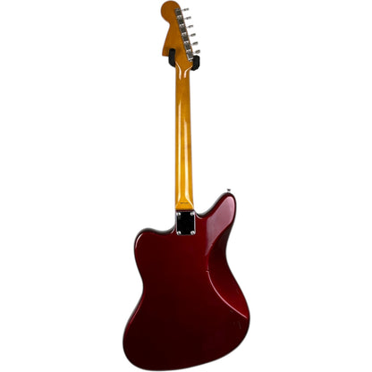 Fender Japan 66 Reissue Jaguar 2007-2010 - Candy Apple Red - Matching Headstock