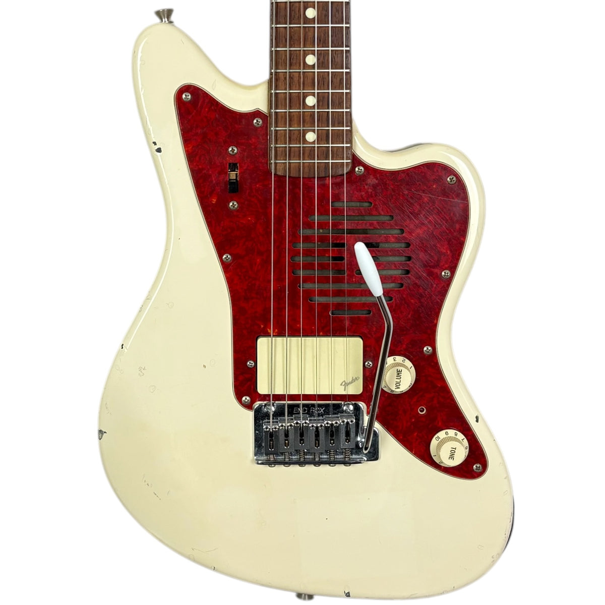 Fender Japan Mini Jazzmaster JM-CHAMP 1993-1994 - Vintage White