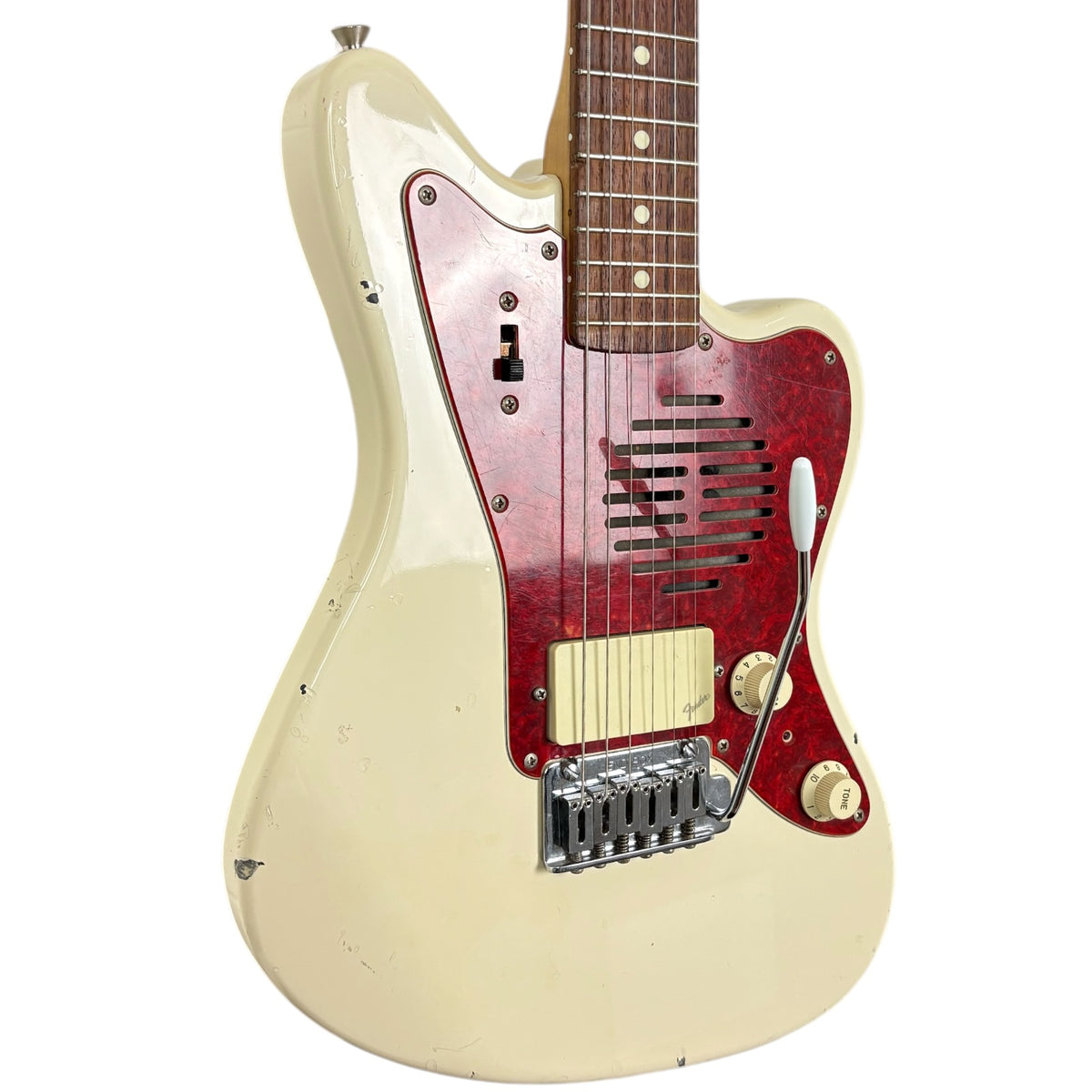 Fender Japan Mini Jazzmaster JM-CHAMP 1993-1994 - Vintage White
