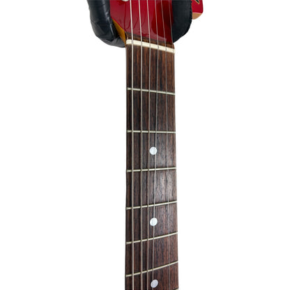 Fender Japan 66 Reissue Jaguar 1997-2000 - Rojo manzana acaramelada