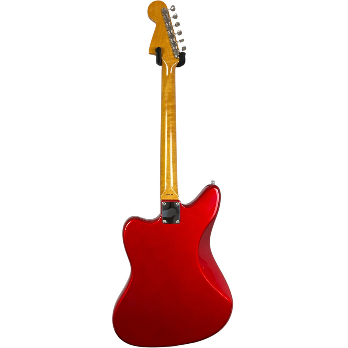 Fender Japan 66 Reissue Jaguar 1997-2000 - Rojo manzana acaramelada