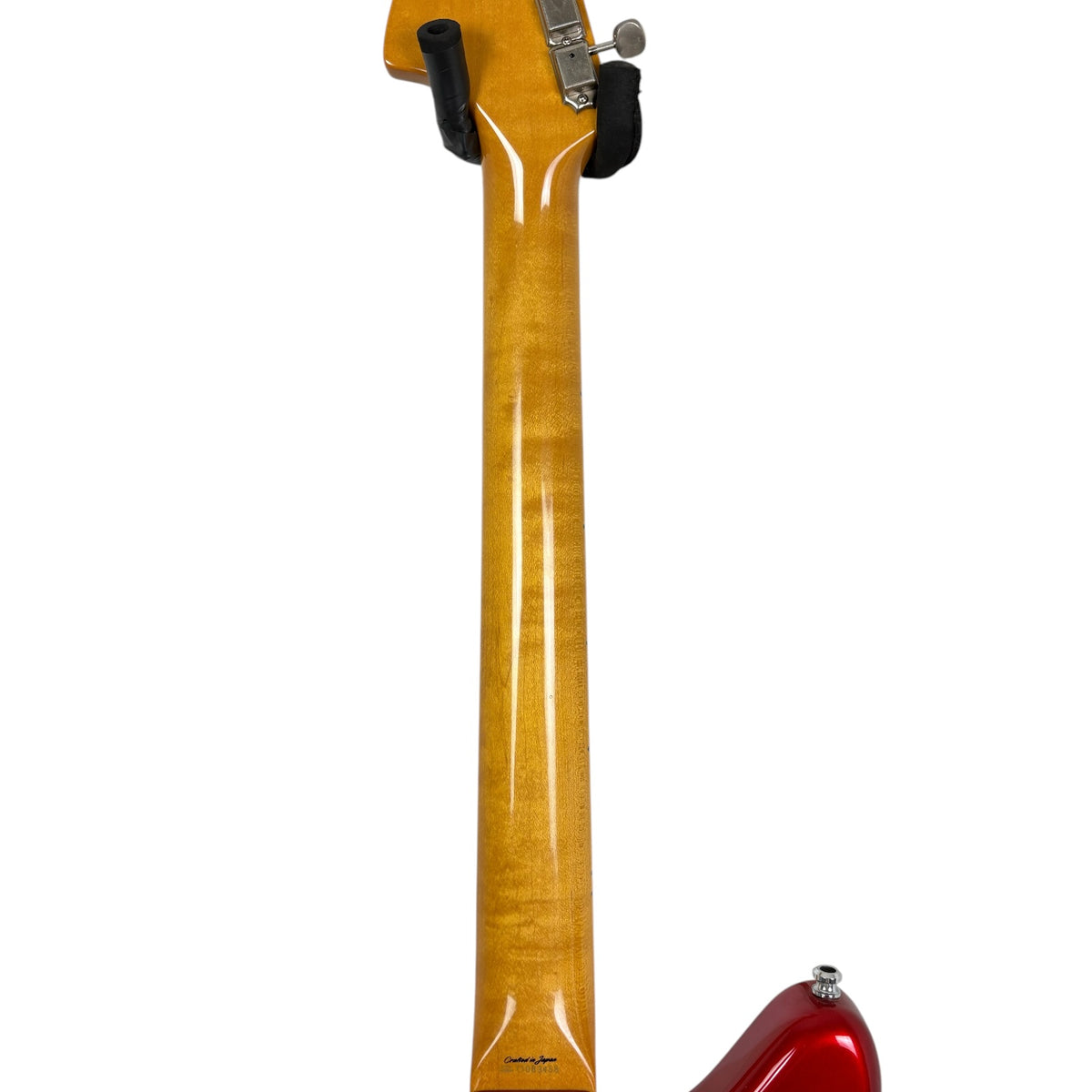 Fender Japan 66 Reissue Jaguar 1997-2000 - Rojo manzana acaramelada