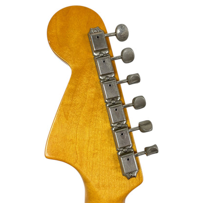 Fender Japan 66 Reissue Jaguar 1997-2000 - Rojo manzana acaramelada