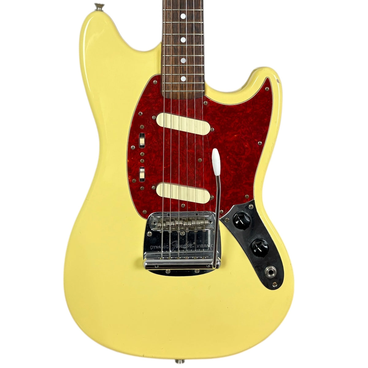 Fender Japan 69 Reissue Mustang 1995-1996 – винтидж бяло