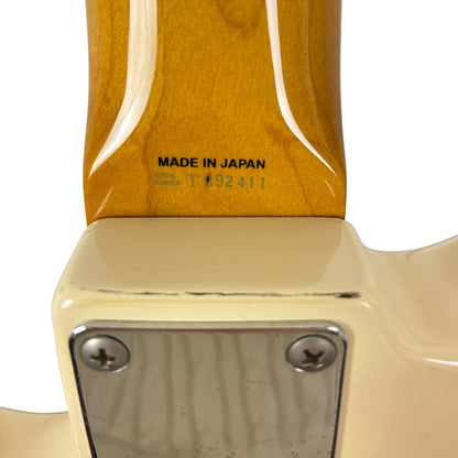 Fender Japan 62 Reissue Jazz Bass 1995–1995 – vintage bílá