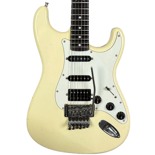 Fender Japan 72 Reissue Stratocaster 1984-1987 - Blanco vintage