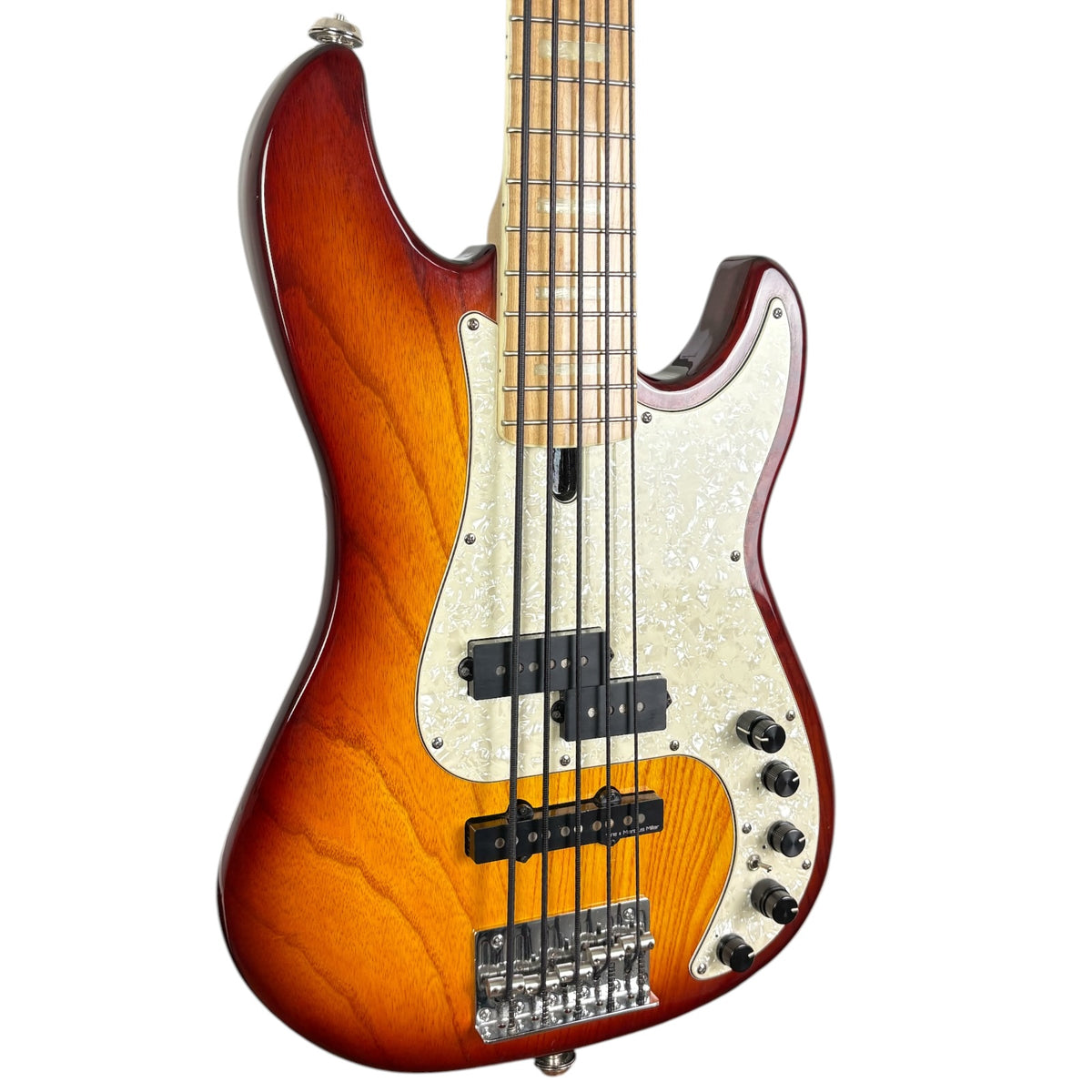 Marcus Miller 5 Telli Bas Gitar 2020 - Kiraz Sunburst