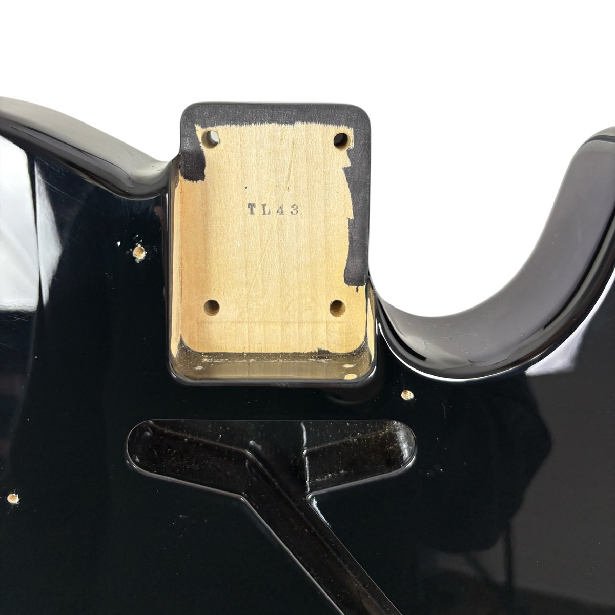 Fender Japan TL-STD Telecaster-runko - musta