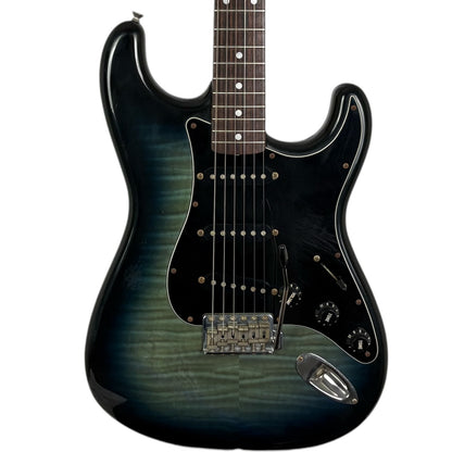 Squier by Fender Japan SST-R Stratocaster 1999-2002 - Transparent blå burst