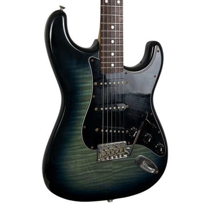 Squier by Fender Japan SST-R Stratocaster 1999-2002 - Transparent blå burst