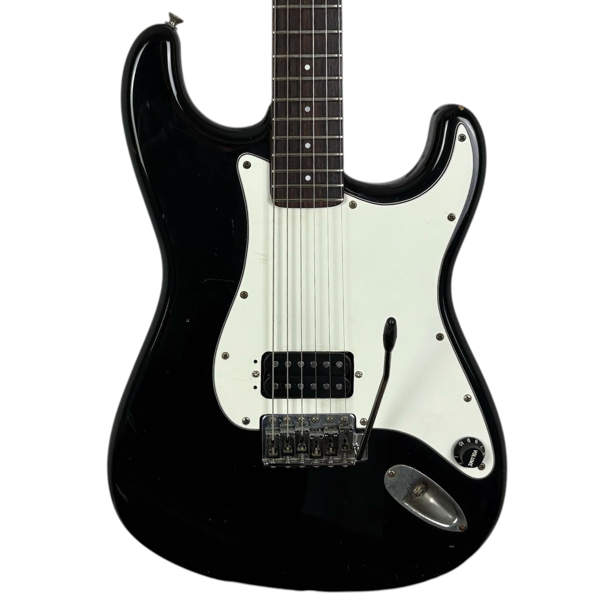 Squier by Fender Japan JV ST-502 Contemporary Stratocaster 1983 - Sort